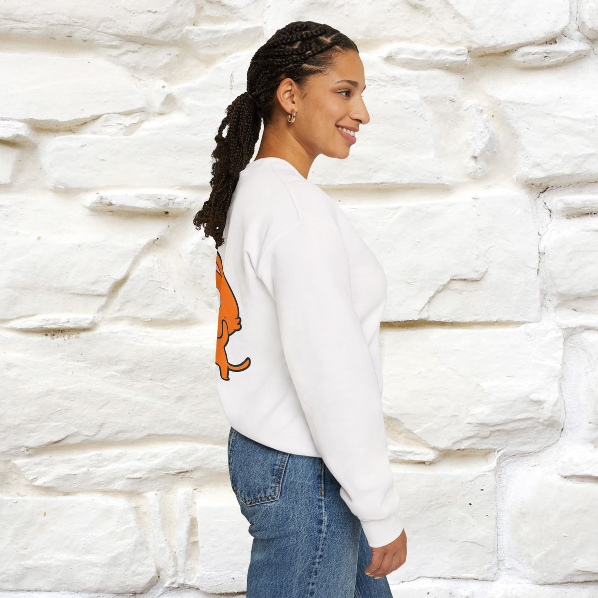 "OMG'' |Cat Sweatshirt | Nunu&Miao Studio