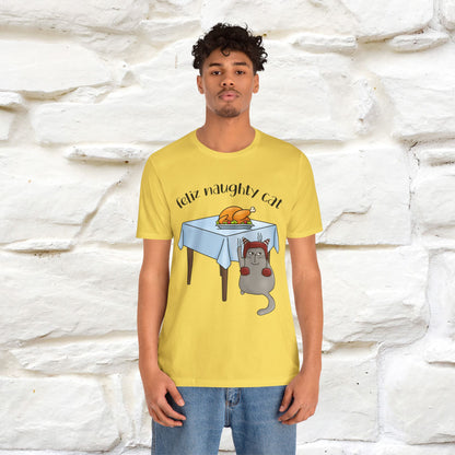 "Feliz Naughty Cat" |Funny Cat T-Shirt | Nunu&Miao Studio