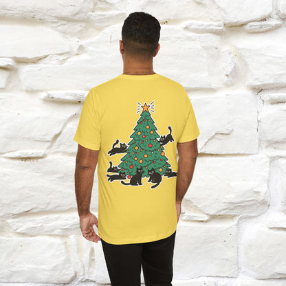 “Cat Christmas Tree” | Cat T-Shirt | Nunu&Miao Studio