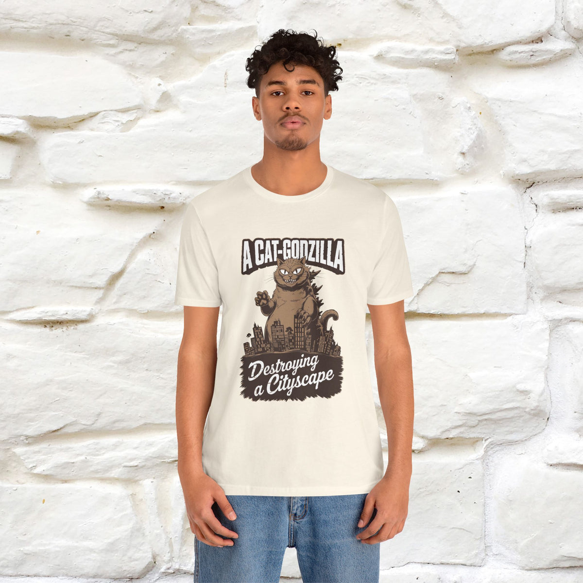 ''A Cat-Godzilla ''| CatT-Shirt | Nunu&Miao Studio
