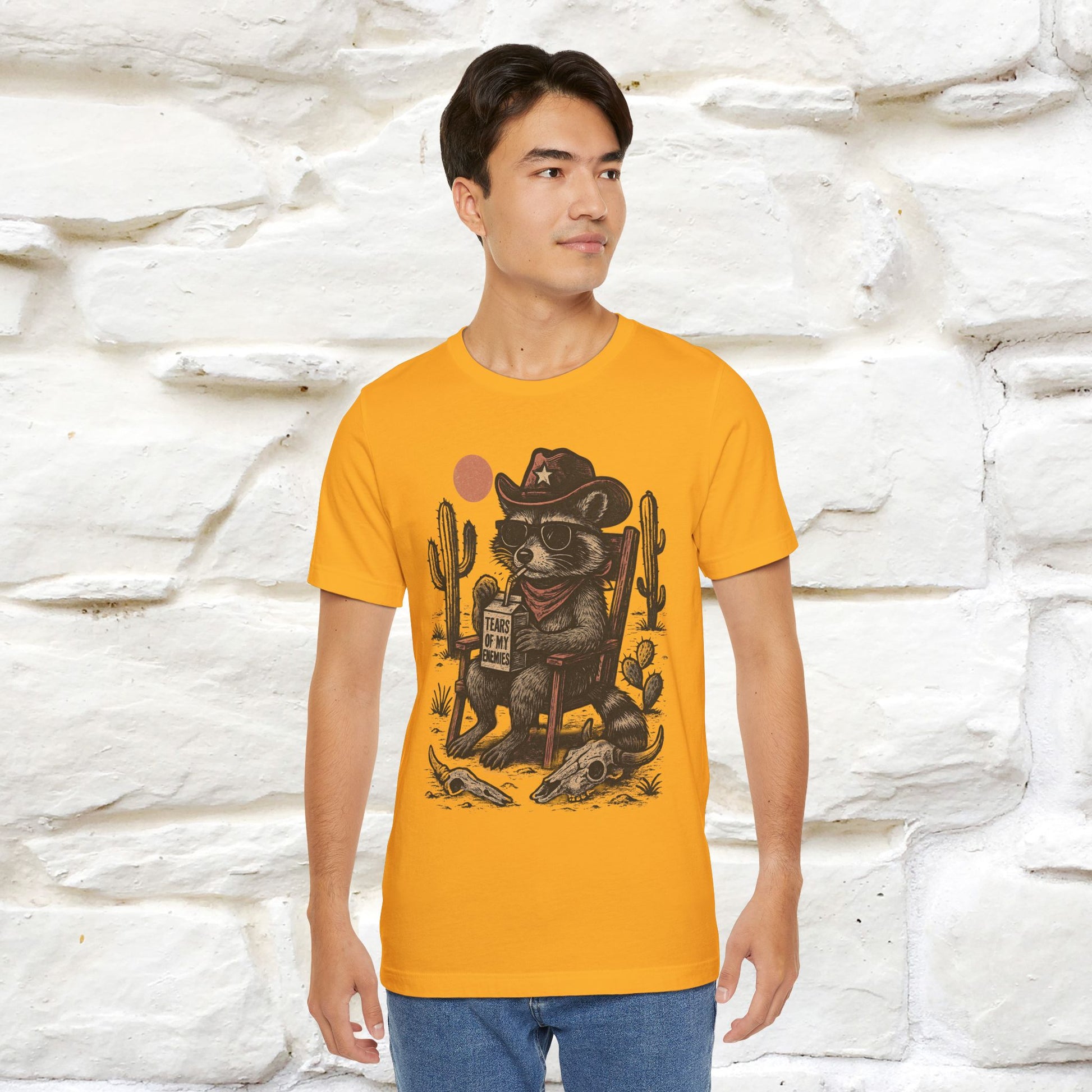 "Tears Of My Enemies" Cat T-shirt |Nunu&Miao Studio - Nunu&Miao Studio
