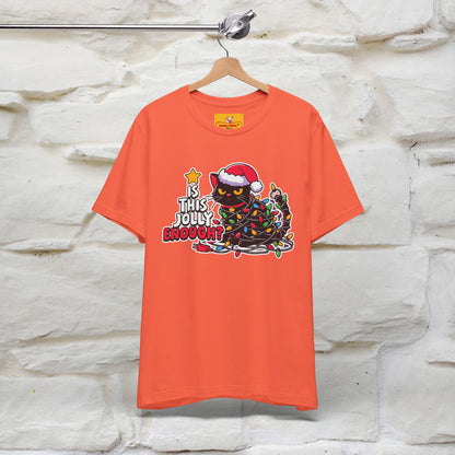 “Is This Jolly Enough?” | Cat T-Shirt | Nunu&Miao Studio