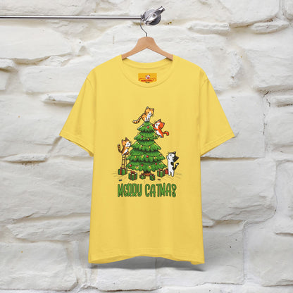 ''Merry Catmas'' | Cattitude Christmas Tee| Nunu&Miao Studio - Nunu&Miao Studio