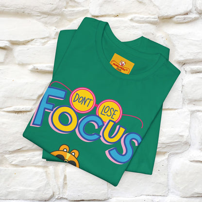 ''Don’t Lose Focus'' Cat T-Shirt | Nunu&Miao Studio - Nunu&Miao Studio