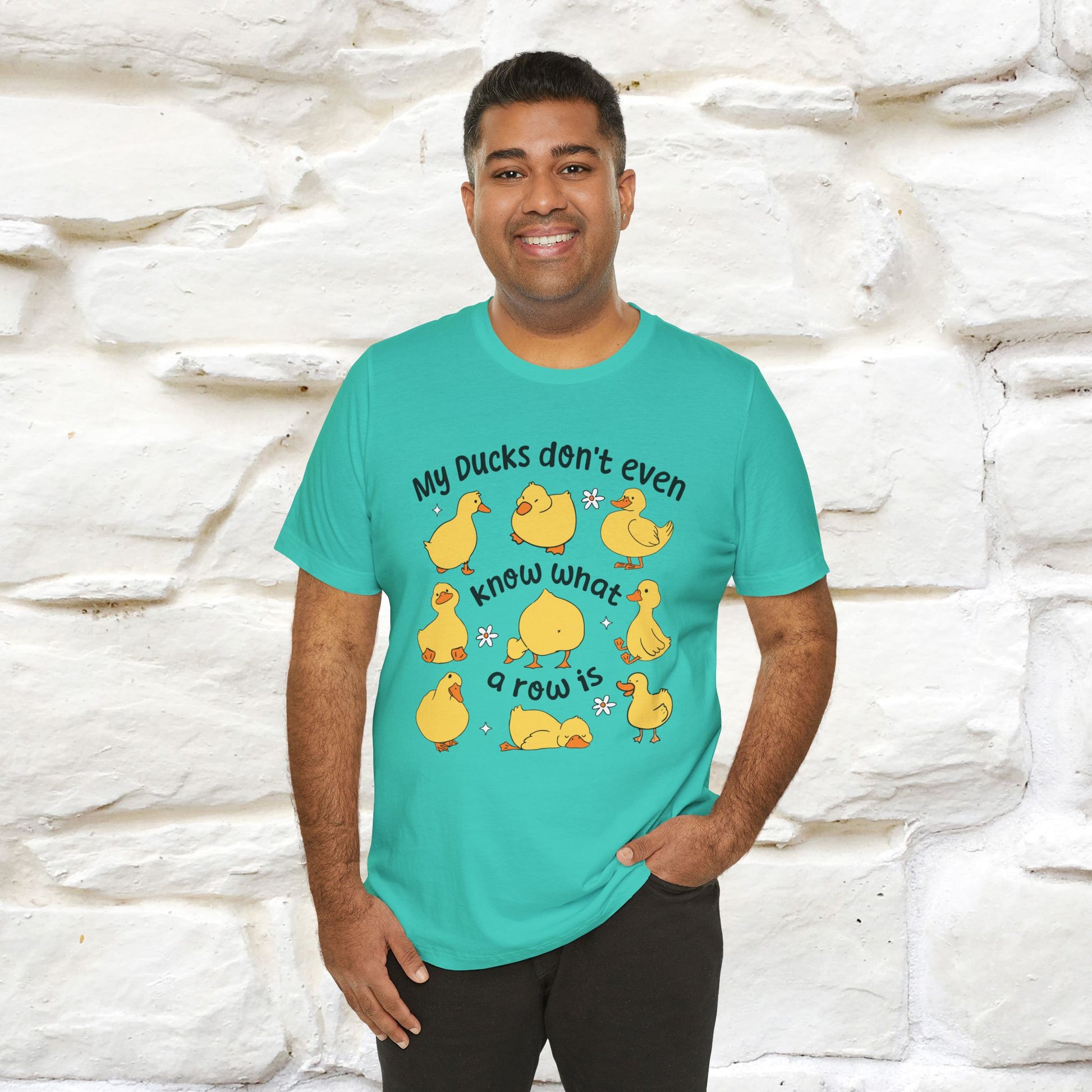 "My Duck Don't Even Know What A Row Is" Funny T-shirt |Nunu&Miao Studio - Nunu&Miao Studio