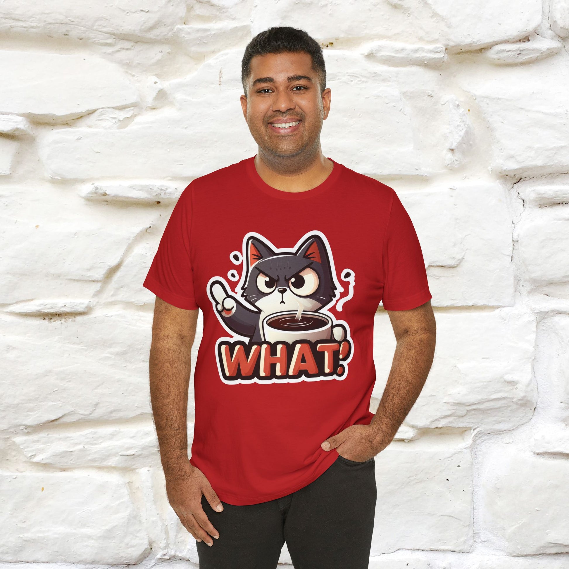 ''What !'' | Cat T-Shirt  | Nunu&Miao Studio - Nunu&Miao Studio