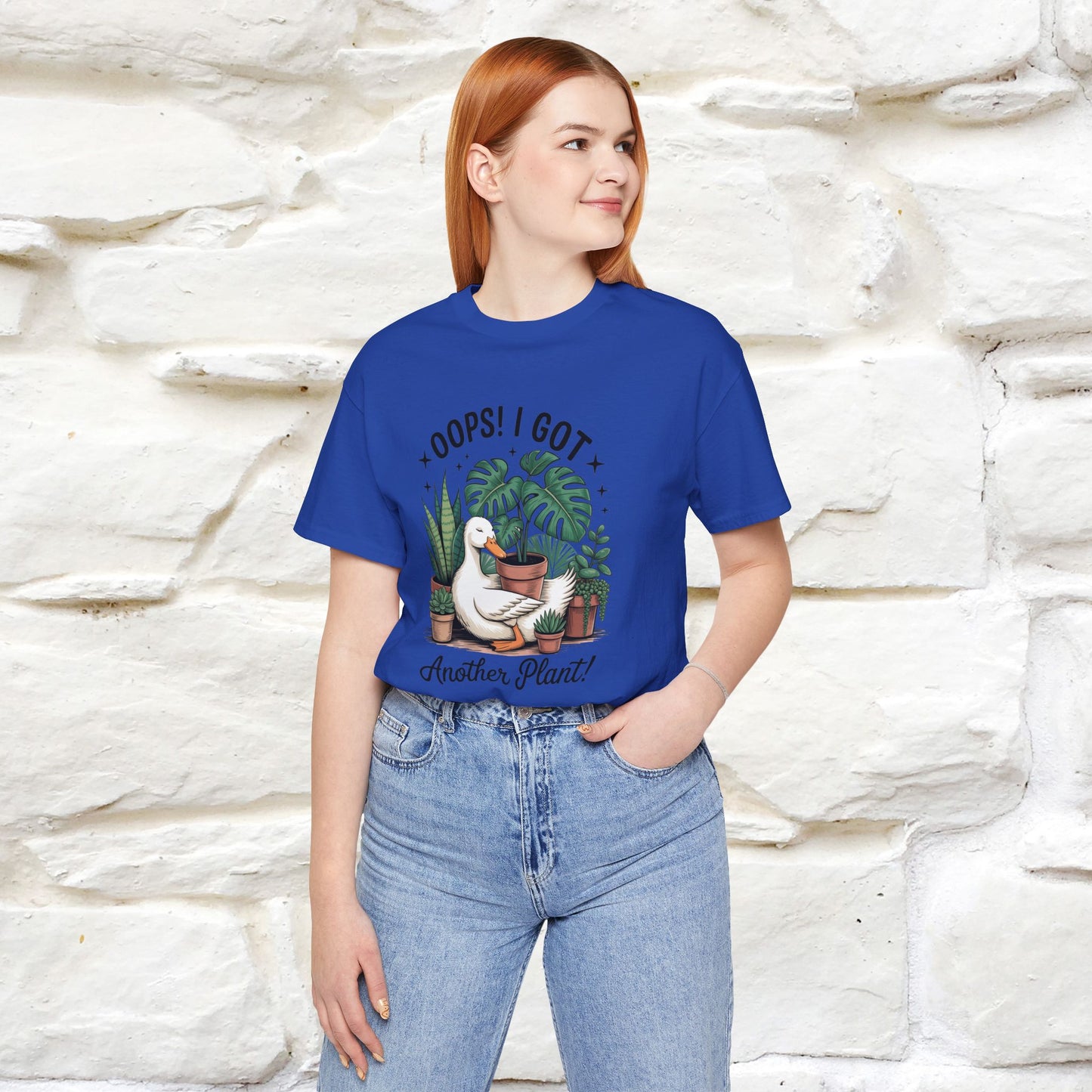 "Oops! I Got Another Plant" Plant T-shirt |Nunu&Miao Studio - Nunu&Miao Studio
