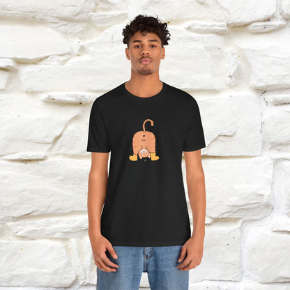 "Sometimes You Need to Look at Life from a Different Perspective" Cat T-Shirt | Front & Back Design | Nunu&Miao Studio - Nunu&Miao Studio