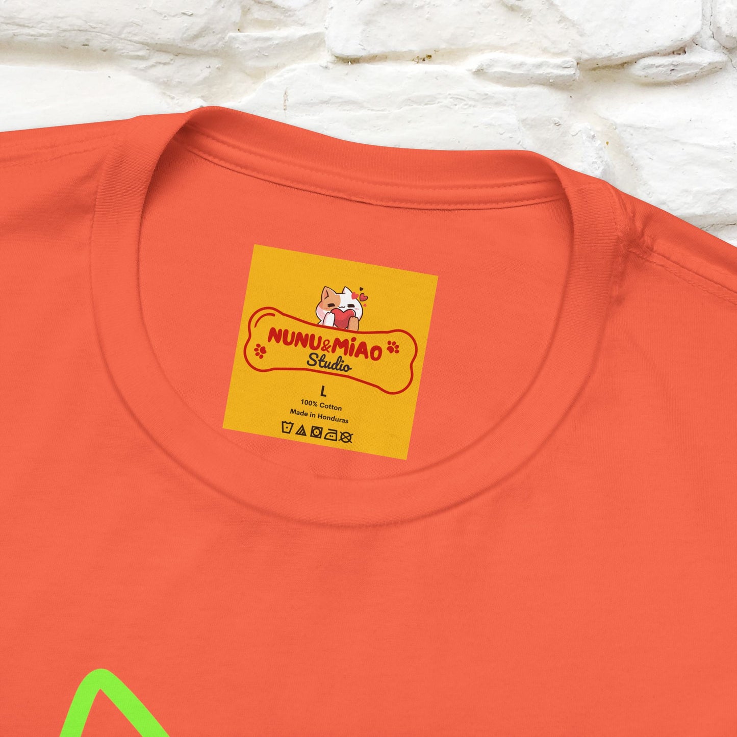 ''Everything Will Be Ok '' Cat T-Shirt Front and Back Design | Nunu&Miao Studio - Nunu&Miao Studio