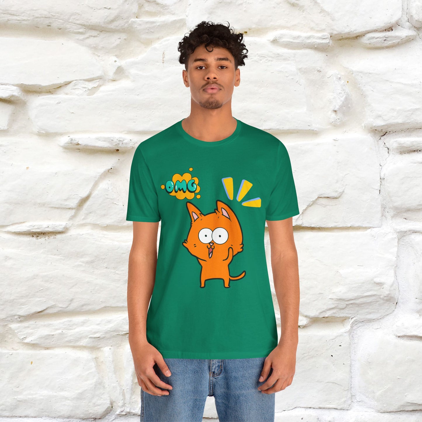 ''Oh My God'' Cat T-Shirt | Nunu&Miao Studio - Nunu&Miao Studio