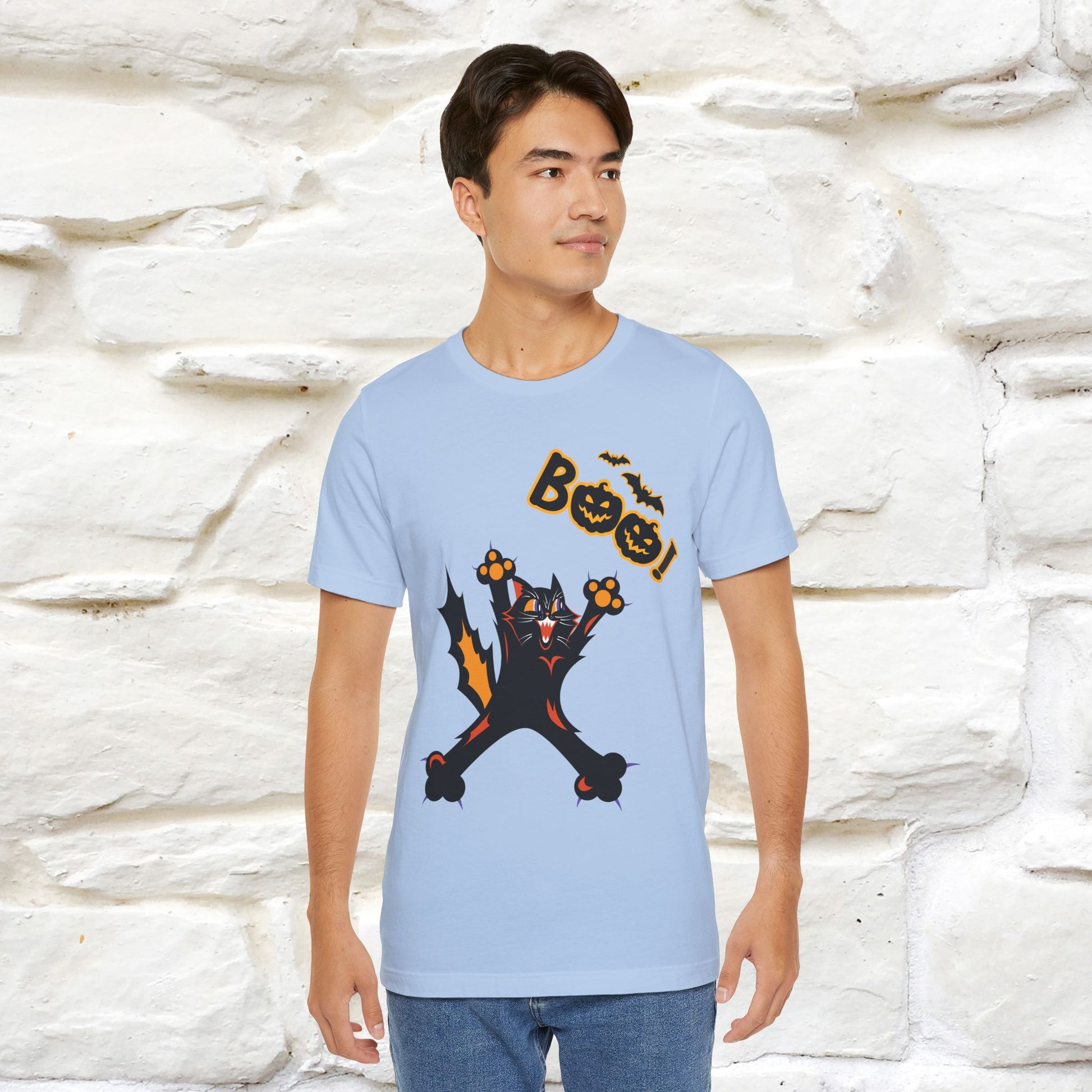 "Boo" Cat  T-shirt |Nunu&Miao Studio - Nunu&Miao Studio