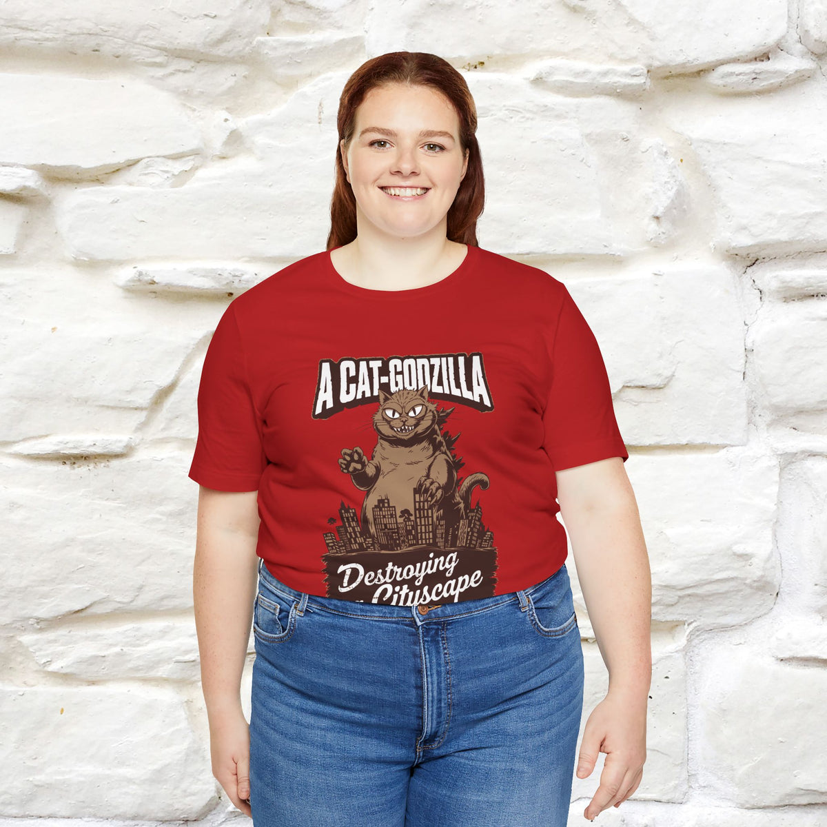 ''A Cat-Godzilla ''| CatT-Shirt | Nunu&Miao Studio