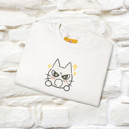 ''Don't Let Yourself Down.'' | Cute Cat Sweatshirt | Nunu&Miao Studio