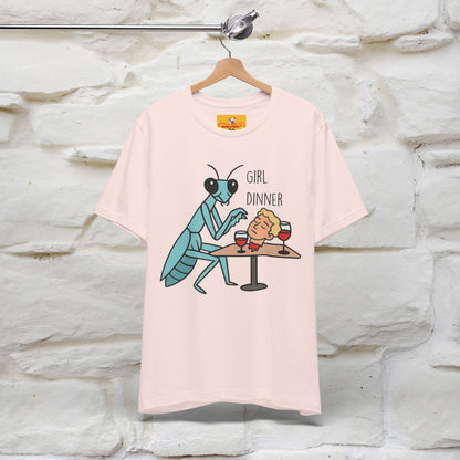 "Girl Dinner" Funny T-shirt |Nunu&Miao Studio - Nunu&Miao Studio