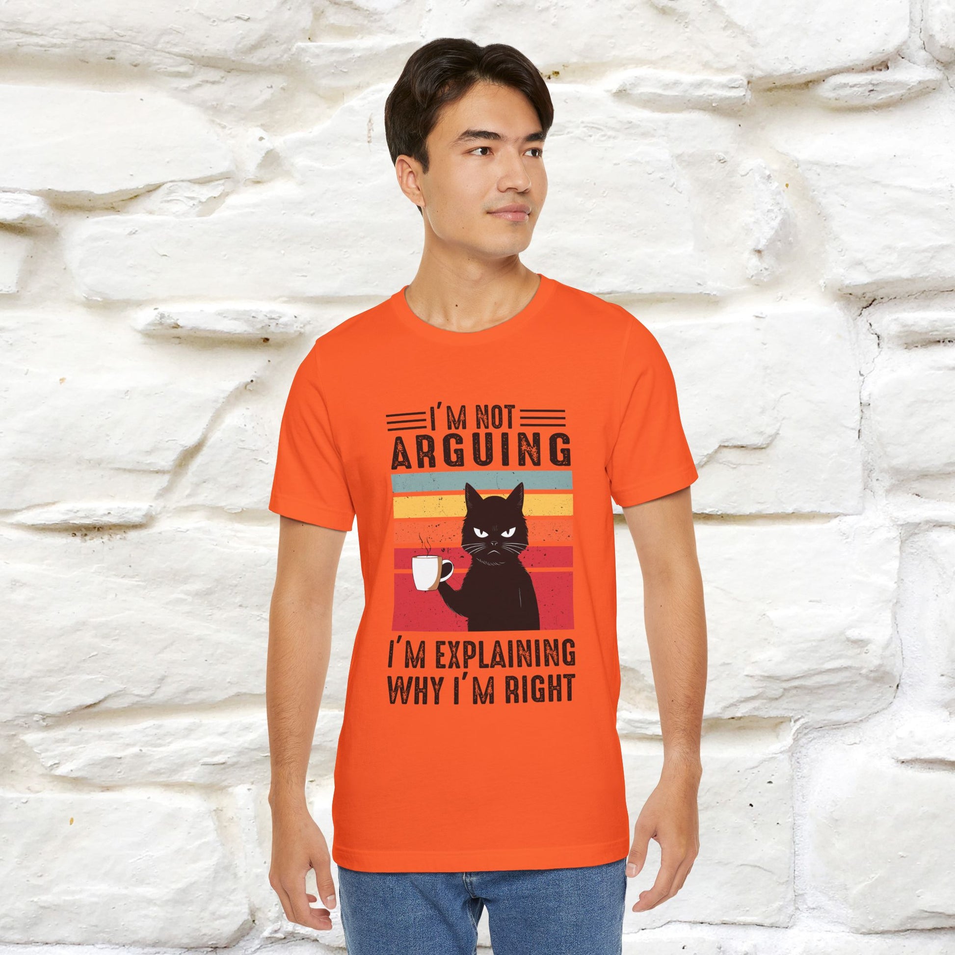 I’m Not Arguing, I’m Explaining Why I’m Right Cat T-Shirt  Nunu&Miao Studio - Nunu&Miao Studio