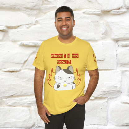 ''Where Is My ....?"  Cat T-shirt| Nunu&Miao Studio - Nunu&Miao Studio