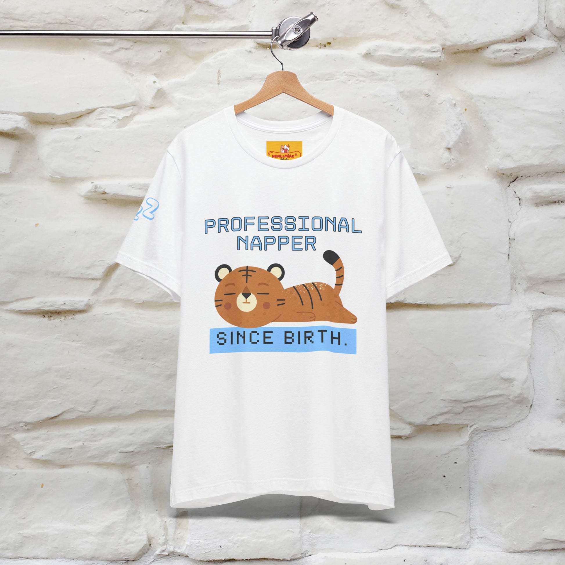 ''Professional napper since birth.''| CatT-Shirt | Nunu&Miao Studio - Nunu&Miao Studio