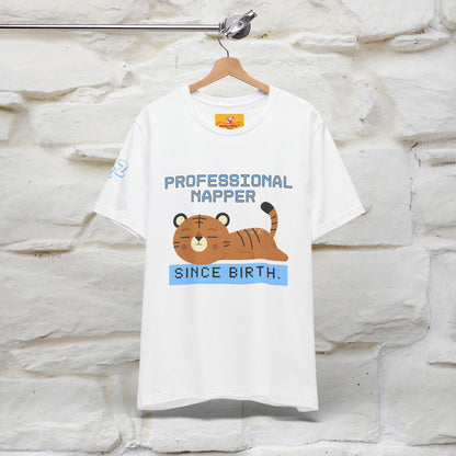 ''Professional napper since birth.''| CatT-Shirt | Nunu&Miao Studio - Nunu&Miao Studio