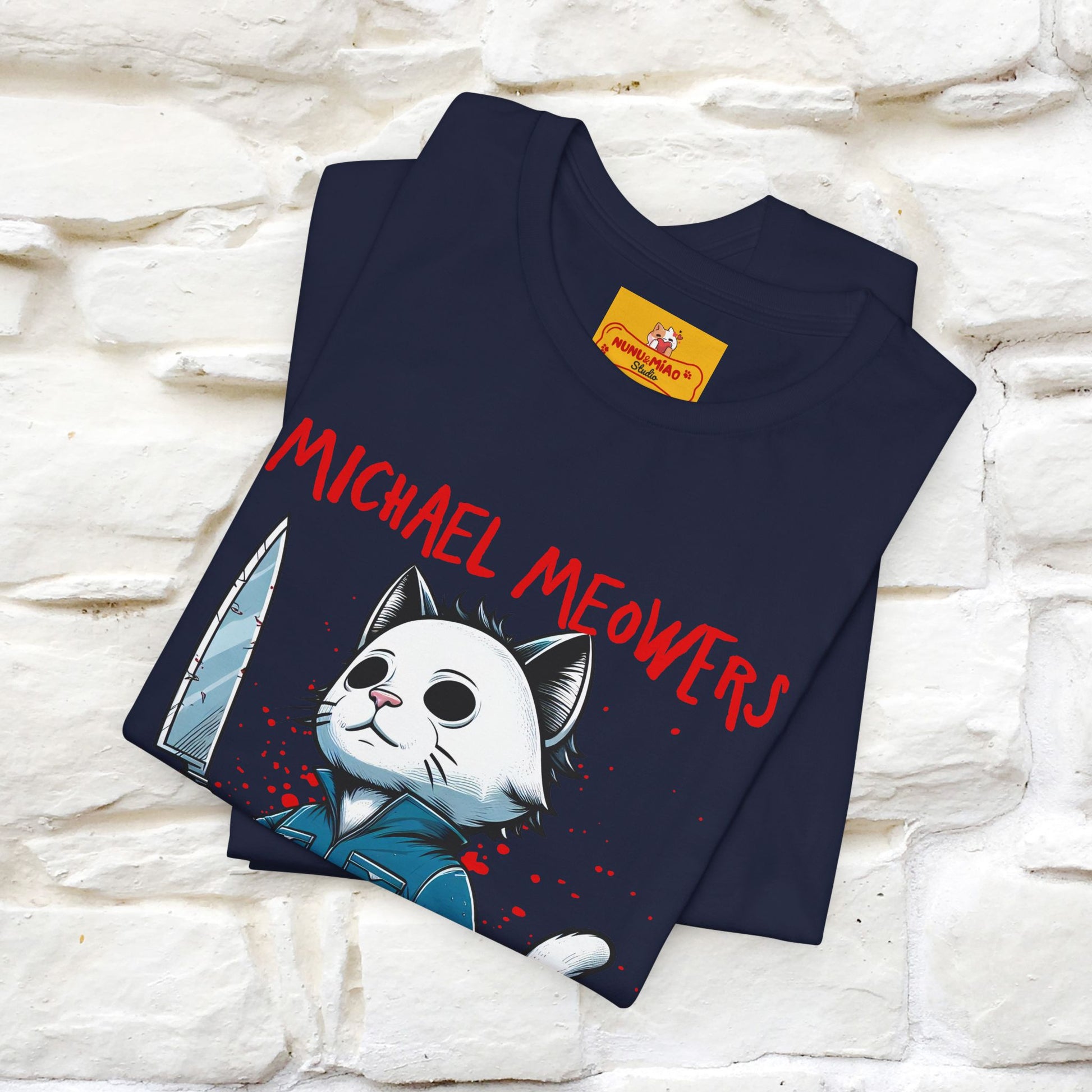 ''Michael Meowers'' Cat T-Shirt |  | Nunu&Miao Studio - Nunu&Miao Studio