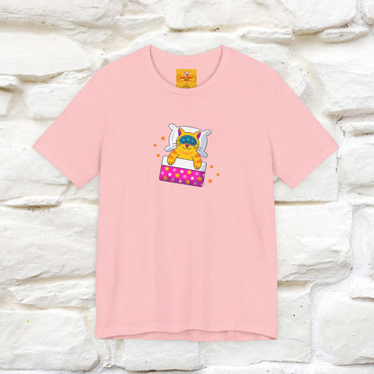 "I Am Sorry I Have Plans With My Bed" |  Cat T-Shirt | Front & Back Design | Nunu&Miao Studio - Nunu&Miao Studio