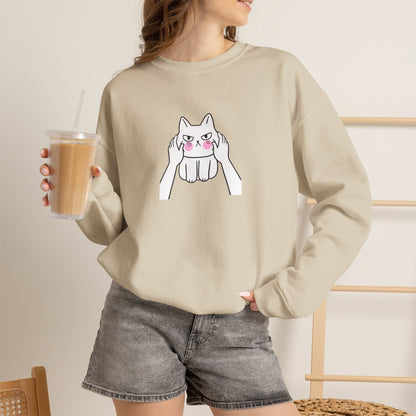 ''Leave Me Alone'' |Cat Sweatshirt | Nunu&Miao Studio