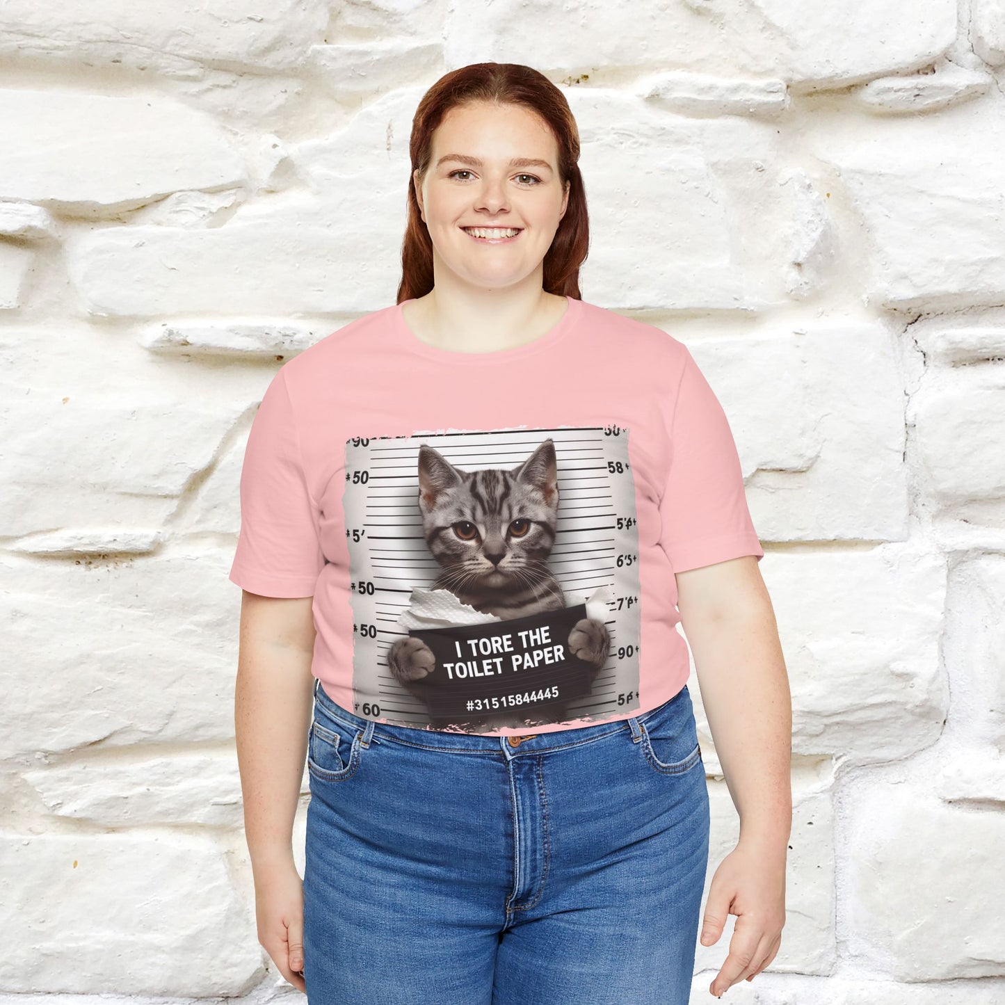 ''I Tore The Toilet Paper'' | Funny Cat T-Shirt | Nunu&Miao Studio - Nunu&Miao Studio