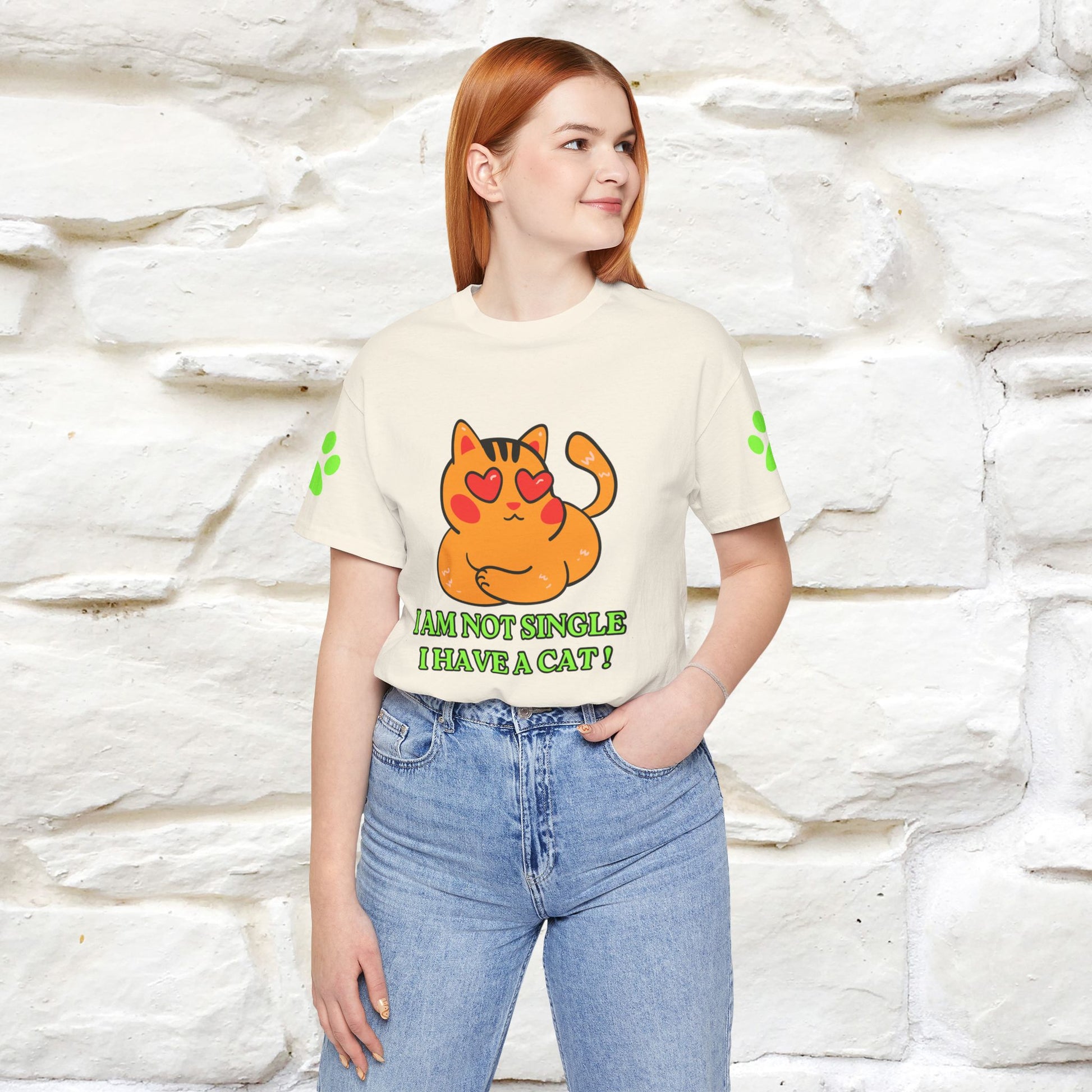 ''I’m Not Single, I Have a Cat'' |Cat Shirt | Nunu&Miao Studio - Nunu&Miao Studio