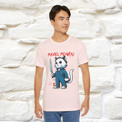 ''Michael Meowers'' Cat T-Shirt |  | Nunu&Miao Studio - Nunu&Miao Studio