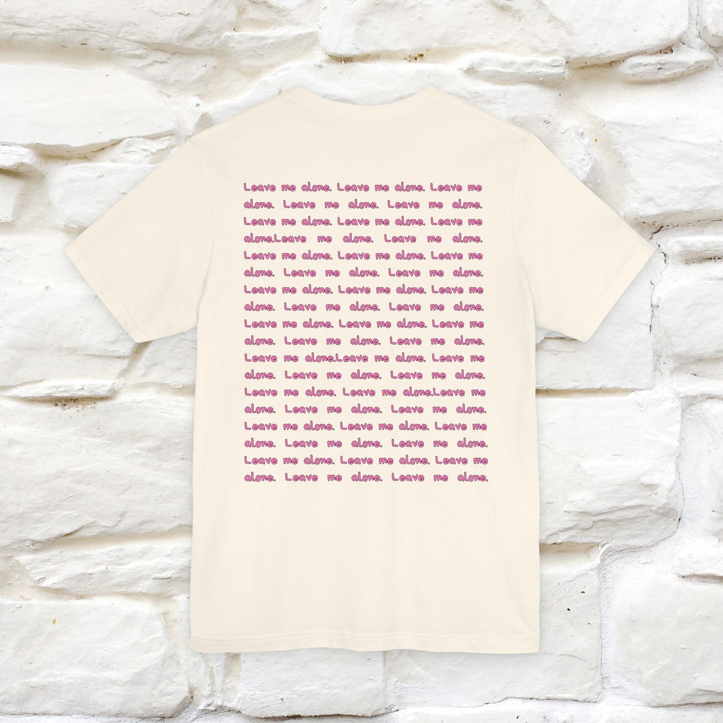 ''Leave Me Alone'' Cat T-Shirt | Nunu&Miao Studio - Nunu&Miao Studio