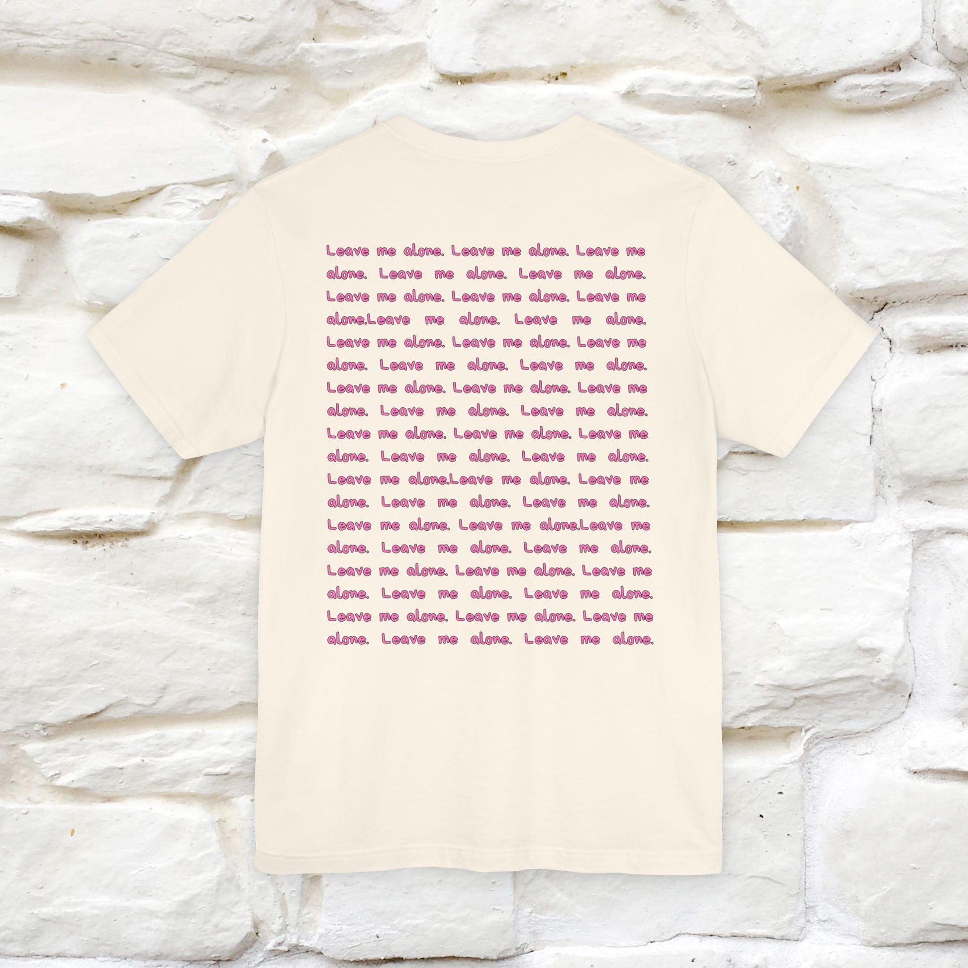 ''Leave Me Alone'' Cat T-Shirt | Nunu&Miao Studio - Nunu&Miao Studio