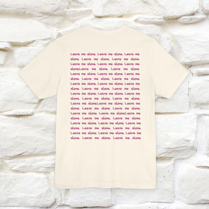 ''Leave Me Alone'' Cat T-Shirt | Nunu&Miao Studio - Nunu&Miao Studio