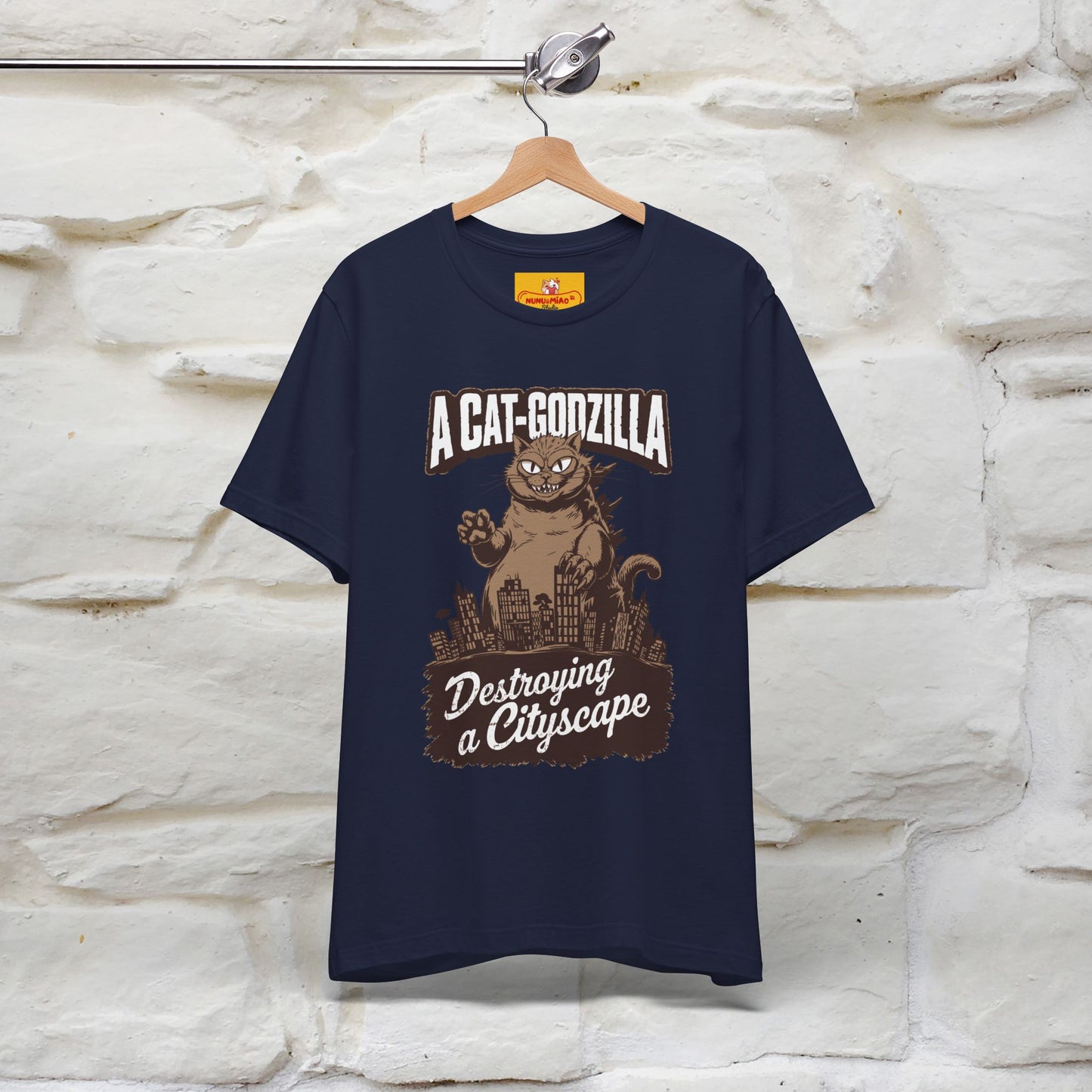 ''A Cat-Godzilla ''| CatT-Shirt | Nunu&Miao Studio - Nunu&Miao Studio