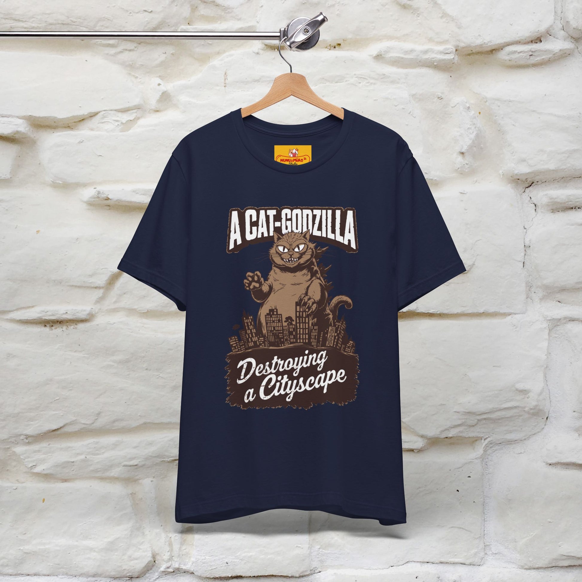 ''A Cat-Godzilla ''| CatT-Shirt | Nunu&Miao Studio - Nunu&Miao Studio