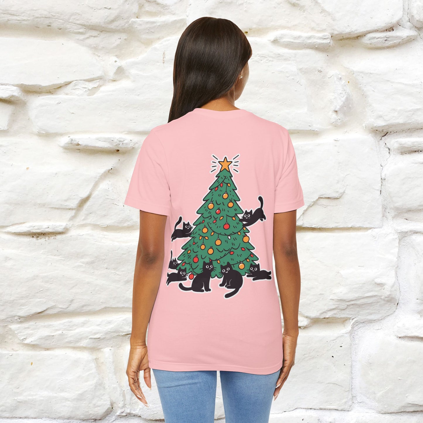 “Cat Christmas Tree” | Cat T-Shirt | Nunu&Miao Studio