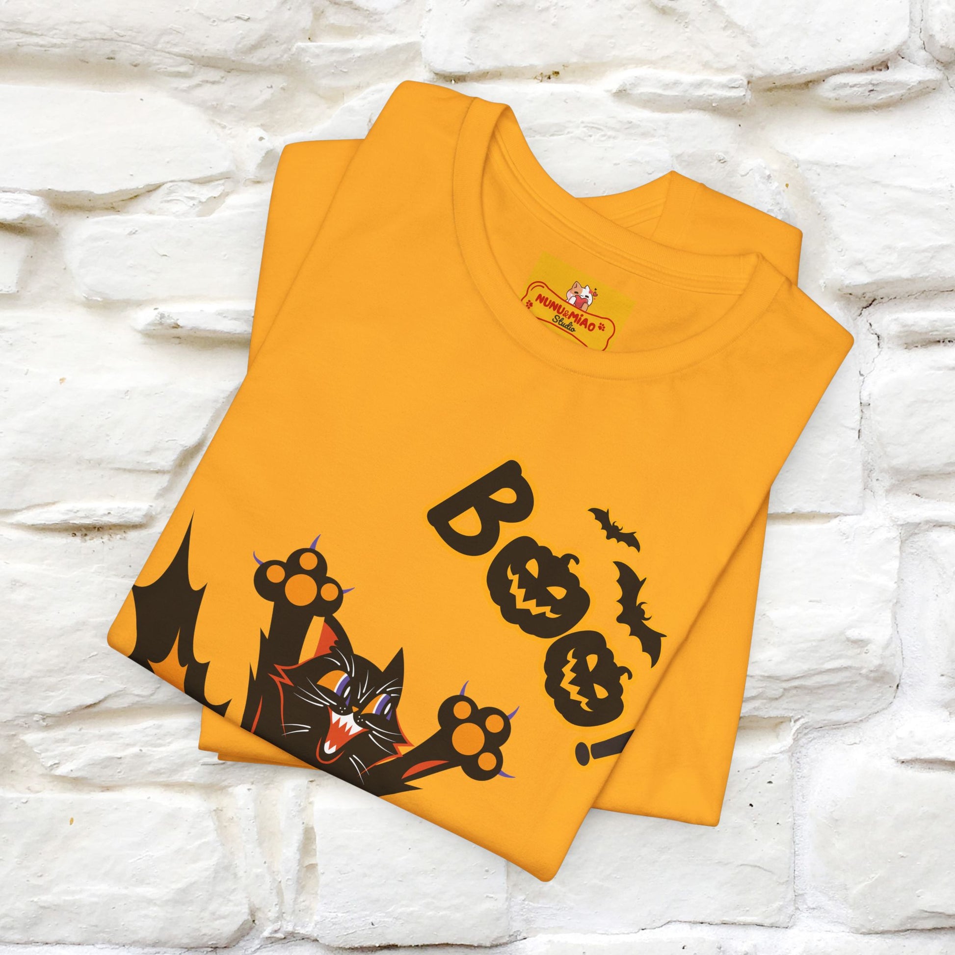 "Boo" Cat  T-shirt |Nunu&Miao Studio - Nunu&Miao Studio