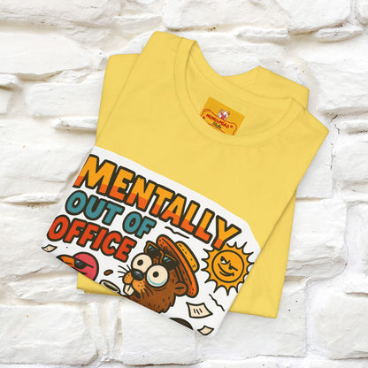 ''Mentally Out Of Office''|  Sarcastic Cat T-Shirt | Nunu&Miao Studio