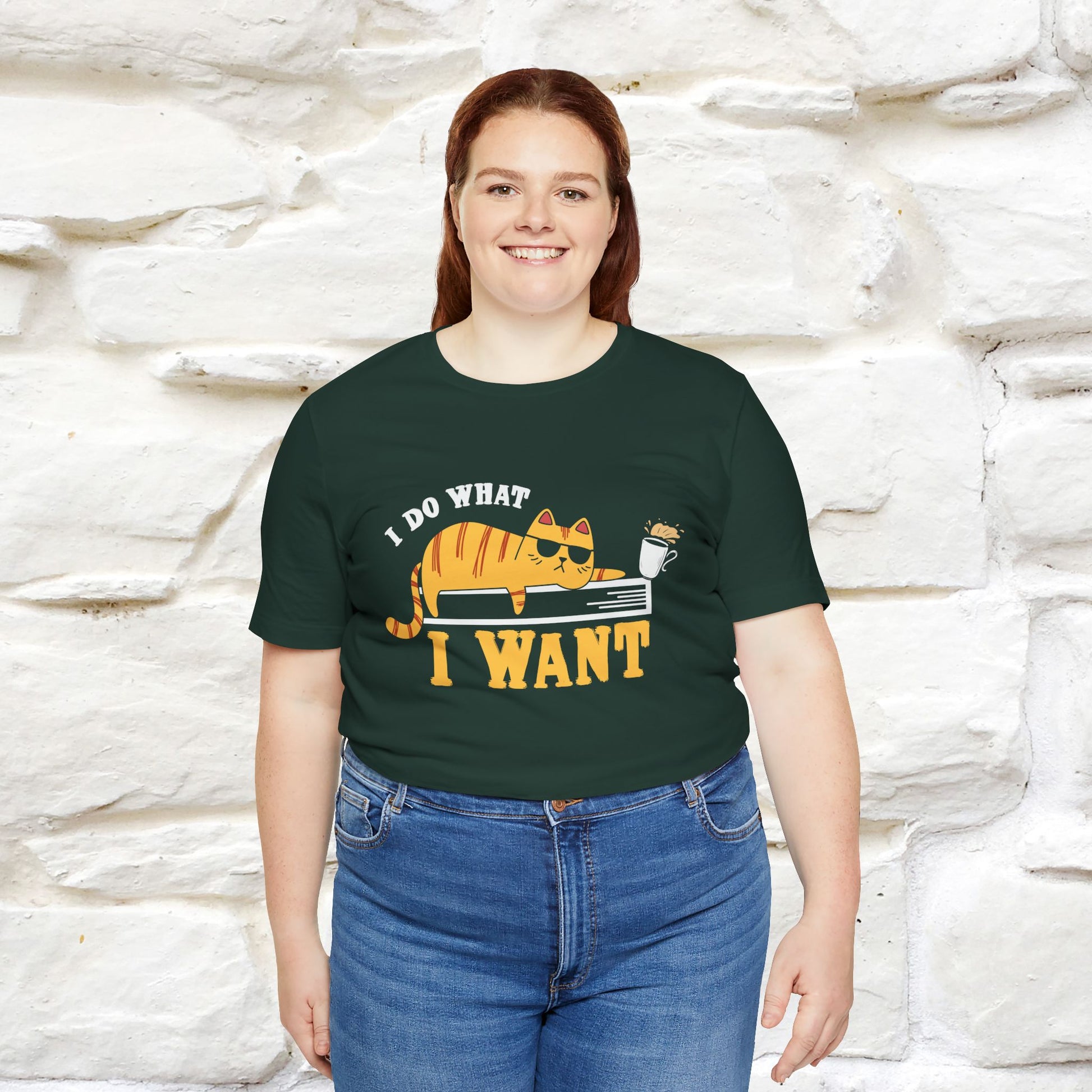"I Do What I Want" Cat T-Shirt | Nunu & Miao Studio - Nunu&Miao Studio