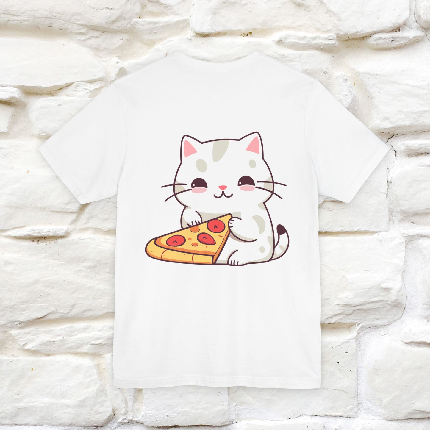 "I Love Pizza"| Cat T-shirt | Nunu&Miao Studio - Nunu&Miao Studio