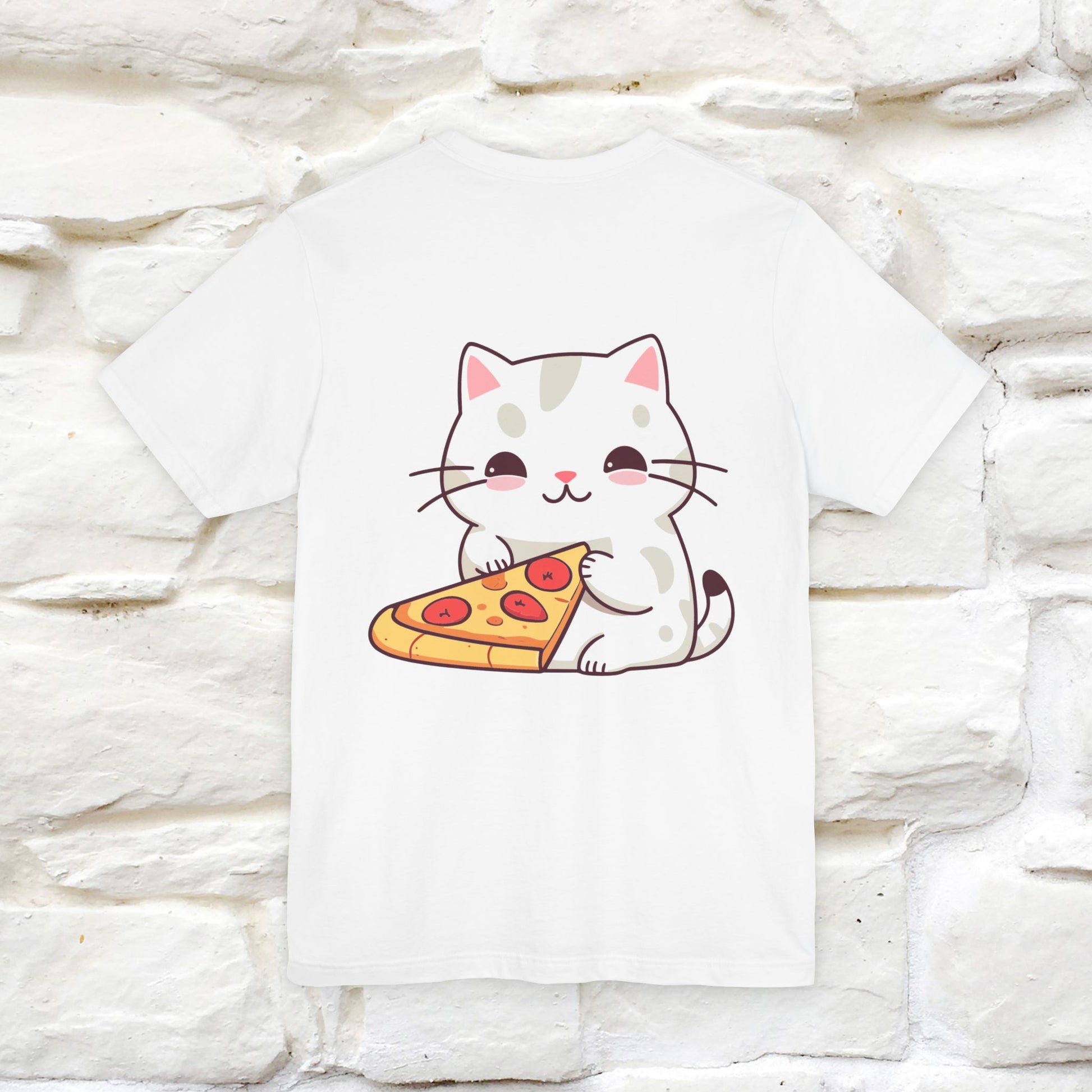 "I Love Pizza"| Cat T-shirt | Nunu&Miao Studio - Nunu&Miao Studio