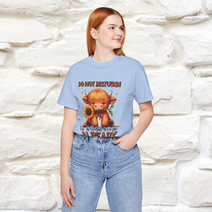 "Do Not Disturb... " |Funny T-Shirt | Nunu&Miao Studio