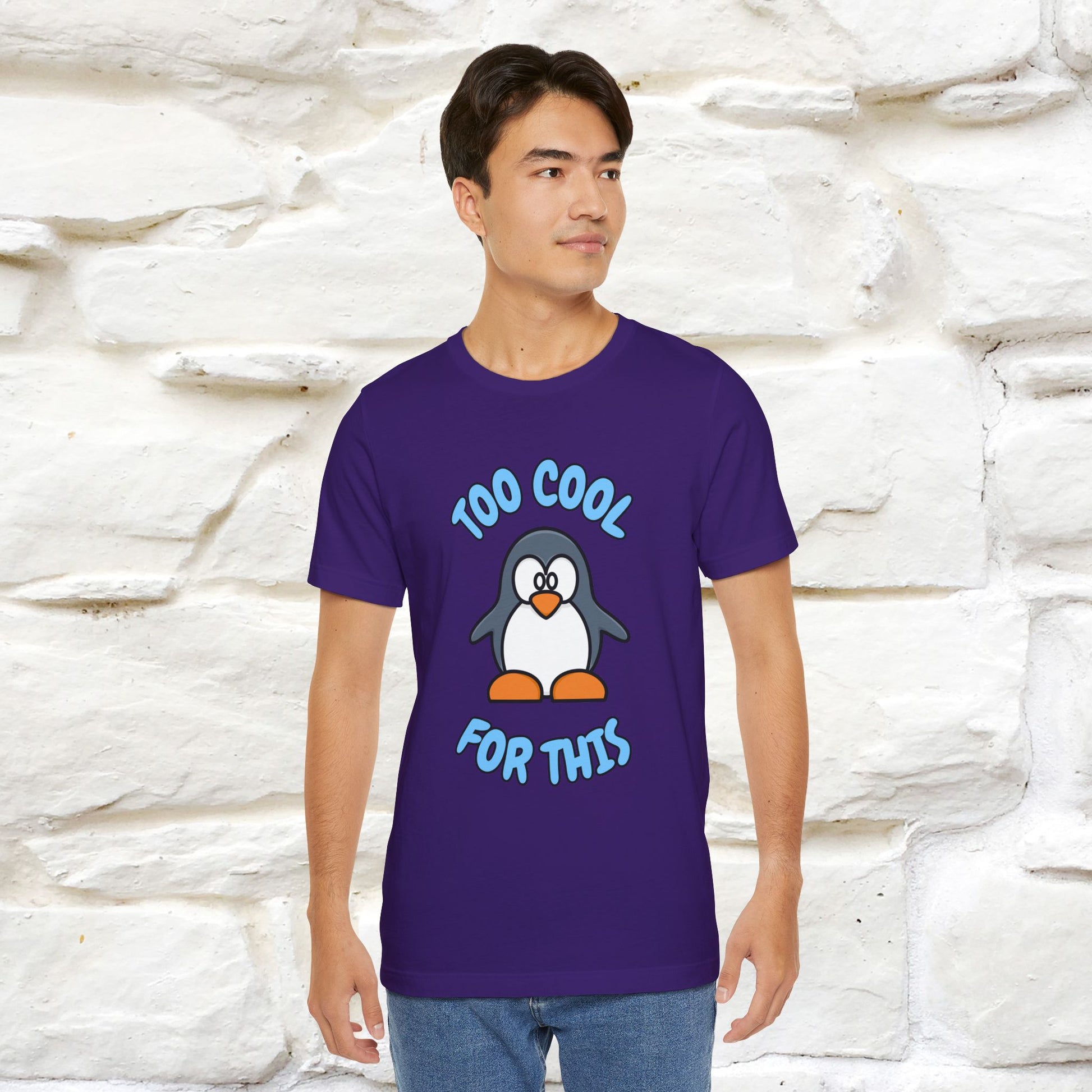 ''Too Cool For This" |Cat T-Shirt | Nunu&Miao Studio - Nunu&Miao Studio
