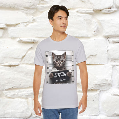''I Tore The Toilet Paper'' | Funny Cat T-Shirt | Nunu&Miao Studio - Nunu&Miao Studio