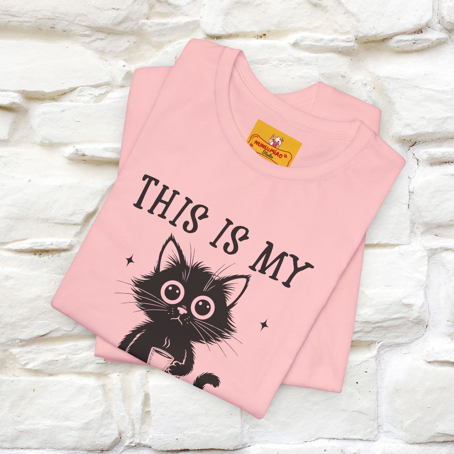 "This is My Awake Face" Cat T-Shirt | Funny Design | Nunu&Miao Studio - Nunu&Miao Studio