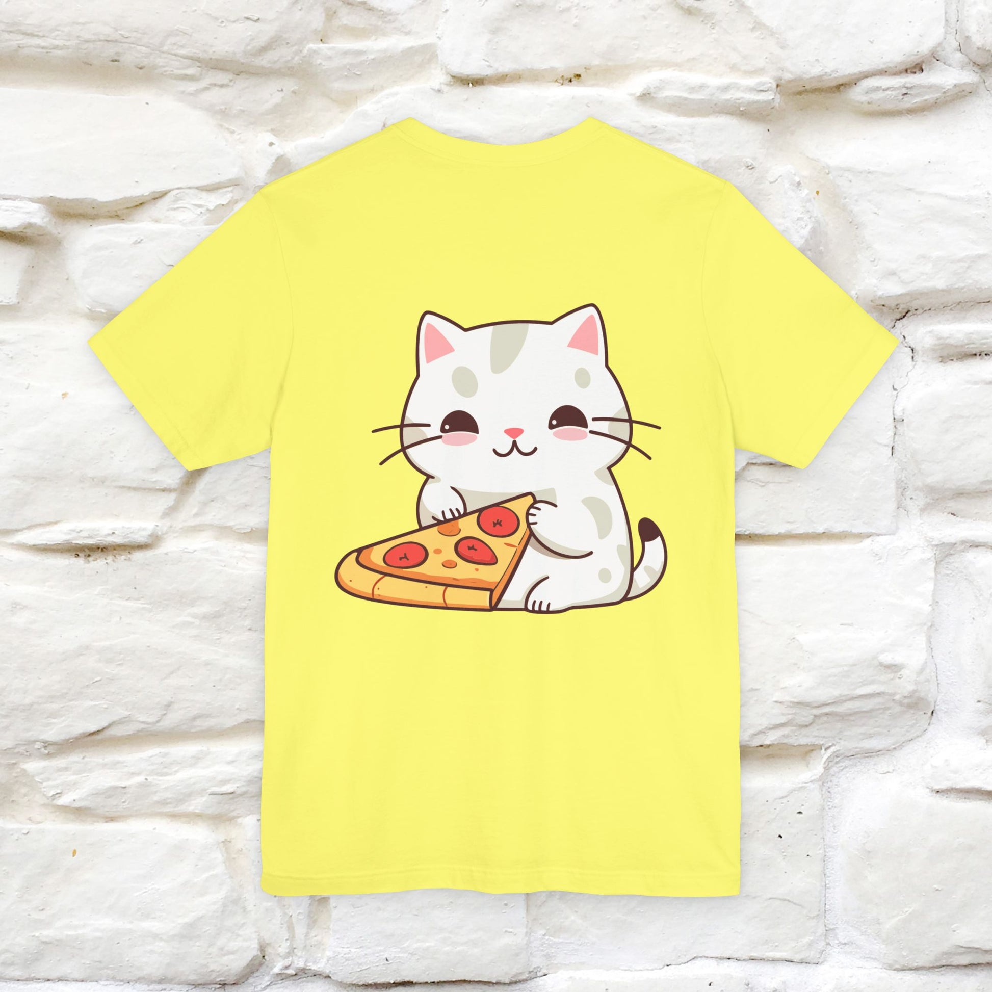 "I Love Pizza"| Cat T-shirt | Nunu&Miao Studio - Nunu&Miao Studio