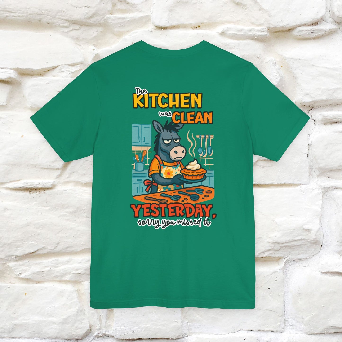 "The Kitchen Was Clean... " |Funny T-Shirt | Nunu&Miao Studio - Nunu&Miao Studio