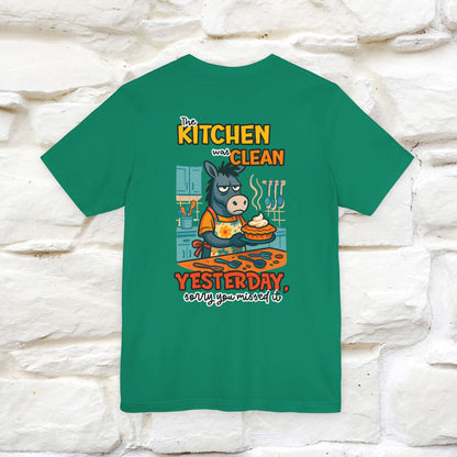 "The Kitchen Was Clean... " |Funny T-Shirt | Nunu&Miao Studio - Nunu&Miao Studio