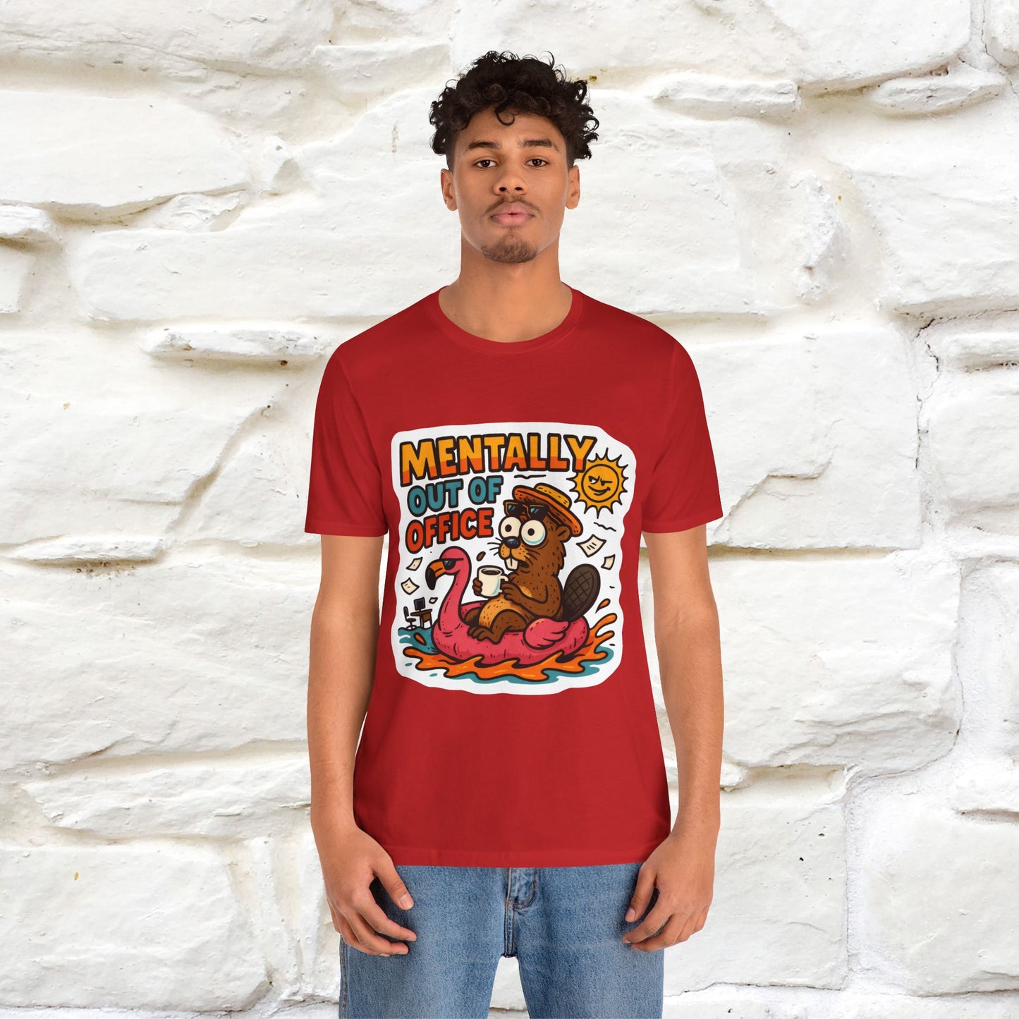 ''Mentally Out Of Office''|  Sarcastic Cat T-Shirt | Nunu&Miao Studio