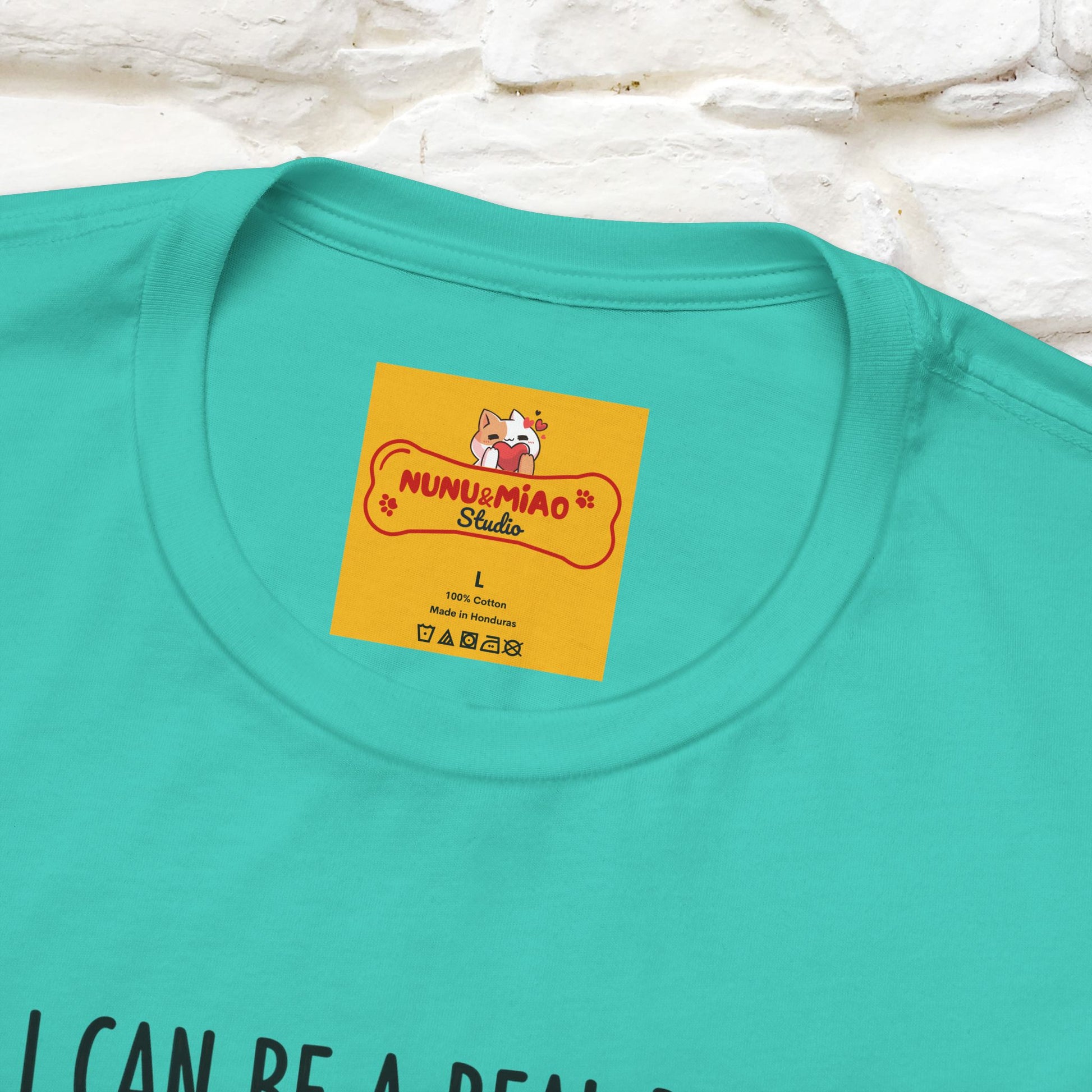 "I Can Be a Real Devil Before My Coffe" Funny T-shirt |Nunu&Miao Studio - Nunu&Miao Studio