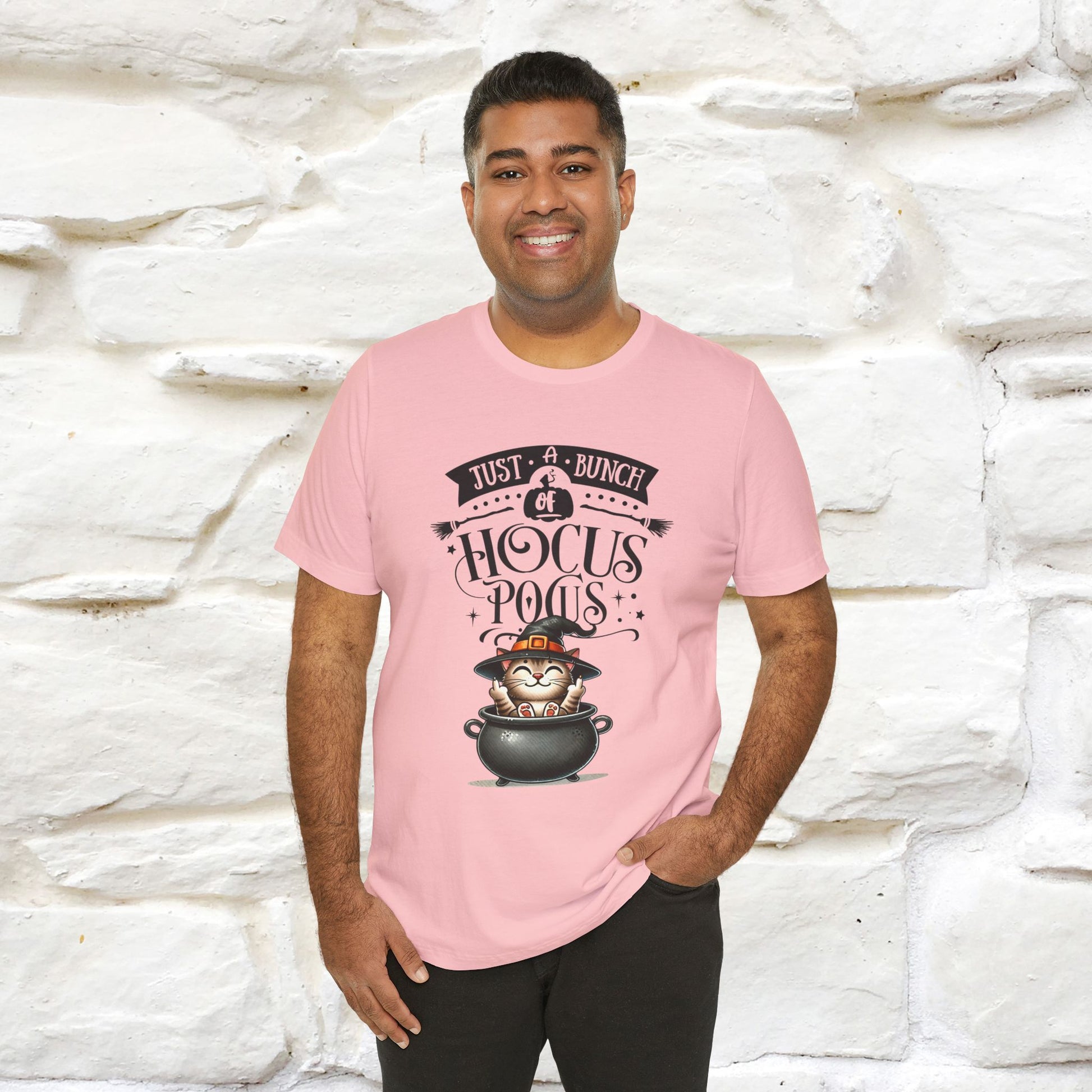 "Just A Bunch Of Hocus Pocus" Cat  T-shirt |Nunu&Miao Studio - Nunu&Miao Studio
