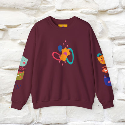 ''Catnaval'' |Cat Sweatshirt | Nunu&Miao Studio